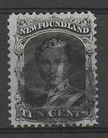 CANADA NEWFOUNDLAND - 1866 - YVERT N°23 OBLITERE TB - COTE = 80 EUR. - 1865-1902