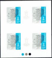 Denmark 2014. Queen Margrethe II.  Michel 1765,  4-block With Marking.   MNH. - Nuevos