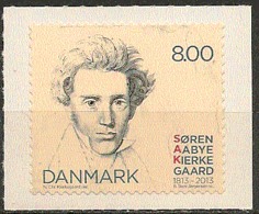 Denmark 2013.  200 Anniv Søren Kierkegaard.  Michel 1740  MNH. - Ongebruikt