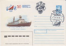 Russia 1988  Cover Atomic Icebreaker Ca 22.09.88 (41985) - Other & Unclassified