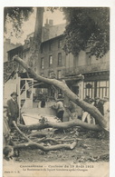 Cyclone à Carcassonne 1912 Bonbonnerie Detruite Chute D Un Arbre Square Gambetta - Catastrophes