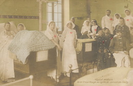 Croix Rouuge Guerre 14 WWI Hopital Militaire Lycée Janson De Sailly   Red Cross Nurses - Croix-Rouge