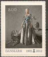 Denmark 2012.  40 Anniv Regency Of Queen Margrethe II.  Michel 1692  MNH. - Nuevos