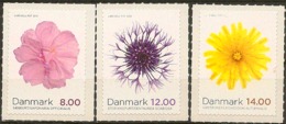 Denmark 2012.  Automn Flowers  Michel  1714 A - 16 A  MNH. - Unused Stamps