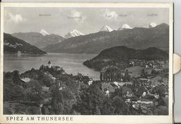 CPSM  - Carte à Système à Tirette  - Spiez Am Thunersee - - Spiez