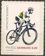 Denmark 2011.  Cycling Championship, Copenhagen.  Michel 1661  MNH. - Ongebruikt