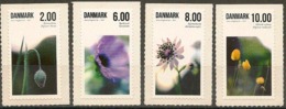 Denmark 2011. Summer Flowers.  Michel 1654 A - 57 A  MNH - Nuevos
