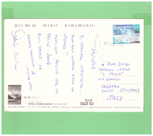 2006 ARGENTINA AIR MAIL POSTCARD WITH 1 STAMP TO ITALY - Cartas & Documentos