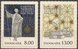 Denmark 2011.  250 Anniv Arab Travel By Carsten Niebuhr.  Michel 1648 A - 49 A   MNH. - Nuevos