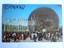 Lot De 5 Cartes - Montréal Canada -  EXPO 67 - Modern Cards