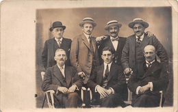 ¤¤  -  POLOGNE   -  Carte-Photo D'un Groupe D'Hommes  -  Photographe "Gustav Mierswa "   -  ¤¤ - Poland