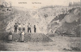 LOUVROIL - LES CARRIERES - BELLE CARTE ANIMEE -  TOP !!! - Louvroil