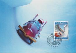 FDC LIECHTENSTEIN : JO De LILLEHAMMER 1994 BOB - Winter 1994: Lillehammer