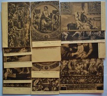 LOT OF 14 DIFFERENT OLD POSTCARDS - MAINLY VATICANO , ALL UNUSED - 5 - 99 Postkaarten