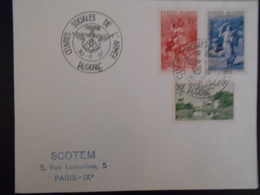 Algerie Premier Jour De Constantine 1957 Oeuvres Sociales De L Armee - FDC