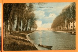 CAL815, Yverdon, La Thièle, édit. Chapallaz, Circulée 1916 - Yverdon-les-Bains 