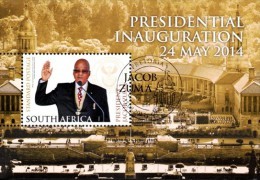 South Africa - 2014 Presidential Inauguration President Zuma MS (o) - Used Stamps