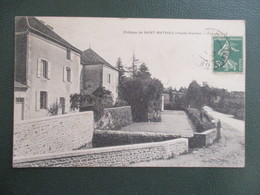 Delcampe - CPA 87 CHATEAU DE SAINT MATHIEU - Saint Mathieu