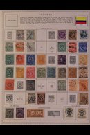 \Y COLUMBIA & STATES\Y 1860's-1990's. ALL DIFFERENT Mint & Used Collection, Chiefly On Printed Pages, Collection Strengt - Other & Unclassified