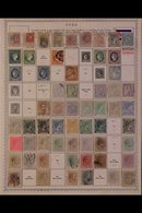 \Y CUBA\Y 1850's - 1980's ALL DIFFERENT Mint & Used Collection On Printed Pages, Useful Ranges Inc Isabella Imperf Mint  - Andere & Zonder Classificatie