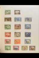 \Y BRITISH COMMONWEALTH\Y TEN VOLUME USED COLLECTION - ADEN TO VIRGIN ISLANDS - Mostly Postage Stamps, But Also Revenues - Other & Unclassified