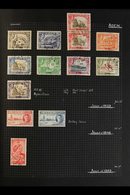 \Y BRITISH ASIA COLLECTION, CAT £7750+\Y A Nicely - Presented & Annotated 1867-1954 Mint & Used Collection Of Mainly ALL - Other & Unclassified