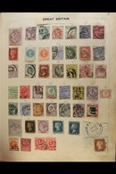 \Y OLD-TIME, ALL WORLD COLLECTION\Y 1840 To 1970s All Different, Mint And Used, Original, Unpicked Collection, Presented - Andere & Zonder Classificatie