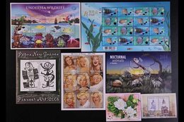 \Y BRITISH COMMONWEALTH MINIATURE SHEETS\Y 1980's-2010's SUPERB NEVER HINGED MINT HOARD Of All Different Mini-sheets, Th - Sonstige & Ohne Zuordnung