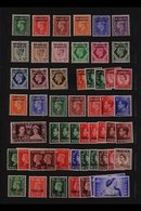 \Y KGVI GB OVERPRINTS\Y MINT ACCUMULATION In A Stock Book, Includes Morocco Agencies (British Currency) & Tangier Issues - Altri & Non Classificati