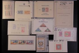 \Y MINIATURE SHEETS\Y 1930's-1990's WORLD NEVER HINGED MINT HOARD Of Mini-sheets With Light Duplication In Places In A S - Other & Unclassified