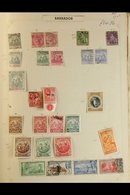 \Y QV - QEII COMMONWEALTH\Y In Two Old Sprinback Albums, Mint & Used Stamps Arranged From Aden, Antigua & Ascension Thro - Other & Unclassified