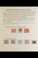 \Y 1866-1940's RETTA / LOZENGE POSTMARK COLLECTION.\Y An Interesting Collection With Many Unusual & Scarce Items Showing - Other & Unclassified