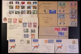 \Y AFRICA COVERS & CARDS HOARD\Y 1880's - 1980's. A Medium Sized Box, Sold As Received, With Selections Of South West Af - Other & Unclassified