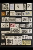 \Y DAM BATAI LOCAL STAMPS\Y 1970's Collection Of All Different Never Hinged Mint (no Gum As Issued) Stamps And Mini-shee - Altri & Non Classificati