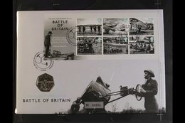 \Y WORLD WAR TWO\Y 1995-2015 Great Britain Limited Edition Royal Mint COIN COVERS Commemorating The End Of The Second Wo - Unclassified