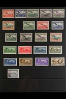 \Y AIR POST ISSUES\Y 1925-1952 Fine Mint All Different Collection. With 1925 10q To 3f (Mi 127/32), 1927 Republic Overpr - Albania