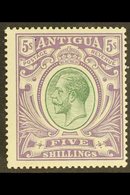 \Y 1913\Y 5s Grey Green And Violet, Geo V, SG 51, Fine Mint. For More Images, Please Visit Http://www.sandafayre.com/ite - Other & Unclassified