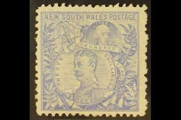 \Y NEW SOUTH WALES\Y 1890 20s Cobalt Blue Perf 11, SG 264a, Fine Mint With Photo Certificate For More Images, Please Vis - Other & Unclassified