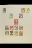 \Y QUEENSLAND\Y PERFINS 1882-1911 Used All Different Fine Used Collection Of Stamps With "O. S." Perfins, Includes 1882- - Other & Unclassified