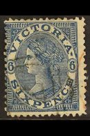 \Y VICTORIA\Y 1867-70 6d Blue, Watermark "SIX PENCE", SG 164, FINELY USED. For More Images, Please Visit Http://www.sand - Other & Unclassified