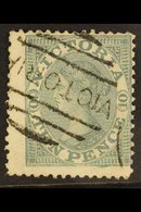 \Y VICTORIA\Y 1865 10d Grey, Emergency Printing, SG 119, Finely Used, Centred To Right. For More Images, Please Visit Ht - Autres & Non Classés