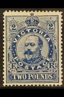 \Y VICTORIA\Y 1902 £2 Deep Blue King Edward VII, SG 400, Fine Mint. For More Images, Please Visit Http://www.sandafayre. - Other & Unclassified