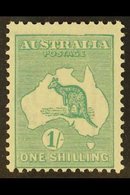 \Y 1915-27\Y 1s Blue-green, Die IIB, Third Watermark, VARIETY Top Frame Line Thinned Over "RAL," Brusden White 33(4)e, V - Sonstige & Ohne Zuordnung