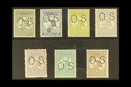 \Y OFFICIALS\Y 1915-28 Roo's Perf 'OS' Set Complete To 2s, SG O43/O49, Never Hinged Mint (7 Stamps) For More Images, Ple - Autres & Non Classés