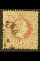 \Y 1874-84\Y 50k brown, Fine Printing, perf.12, Mi 41 II D, Small Wrinkle On Corner, Otherwise Fine Used With C.d.s. Pos - Andere & Zonder Classificatie