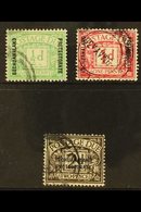 \Y POSTAGE DUE\Y 1926 Overprints On Great Britain Complete Set, SG D1/D3, Fine Used. (3 Stamps) For More Images, Please  - Andere & Zonder Classificatie