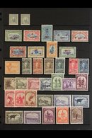 \Y BELGIAN CONGO\Y 1892-1941 MINT COLLECTION Presented On A Series Of Stock Pages That Includes 1892-4 25f & 50f (unissu - Andere & Zonder Classificatie
