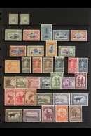 \Y BELGIAN CONGO\Y 1892-1941 MINT COLLECTION Presented On A Series Of Stock Pages That Includes 1892-4 25f & 50f (unissu - Sonstige & Ohne Zuordnung