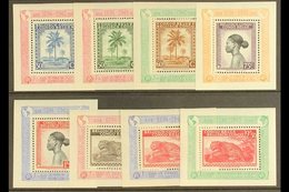 \Y CONGO\Y 1949 UPU Commemorative "Mini Blocks" Set Complete, COB Bl3A/10A, Very Fine Mint. (8 Blocks) For More Images,  - Andere & Zonder Classificatie