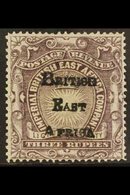 \Y 1895\Y 3r Slate-purple, SG 45, Fine Mint. For More Images, Please Visit Http://www.sandafayre.com/itemdetails.aspx?s= - Britisch-Ostafrika